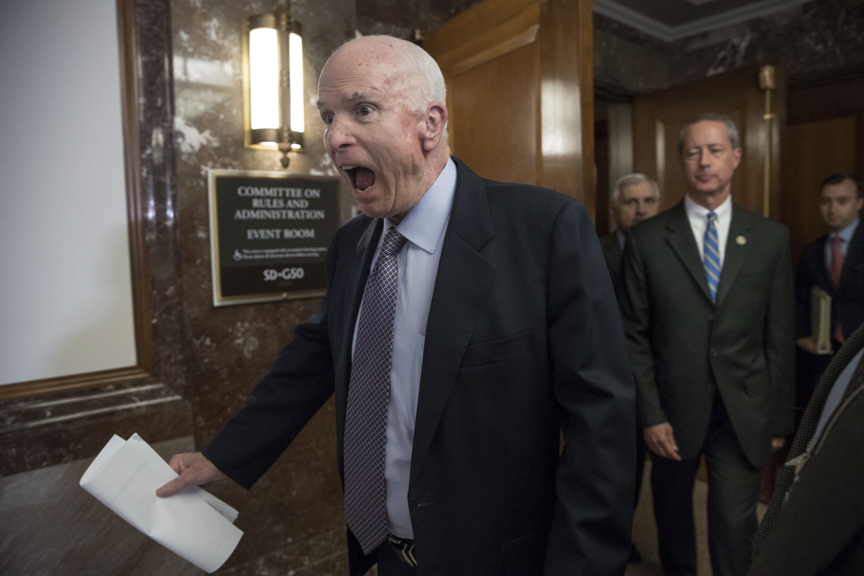 Sen John McCain of Arizona